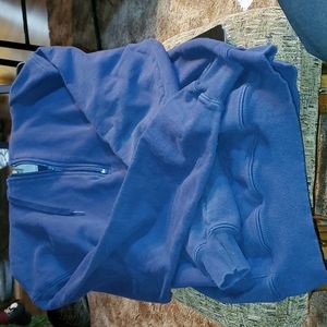 3/4 Zip Champion hoodie sweatshirt.